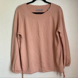 Vince 100% cashmere sweater salmon pink size Large